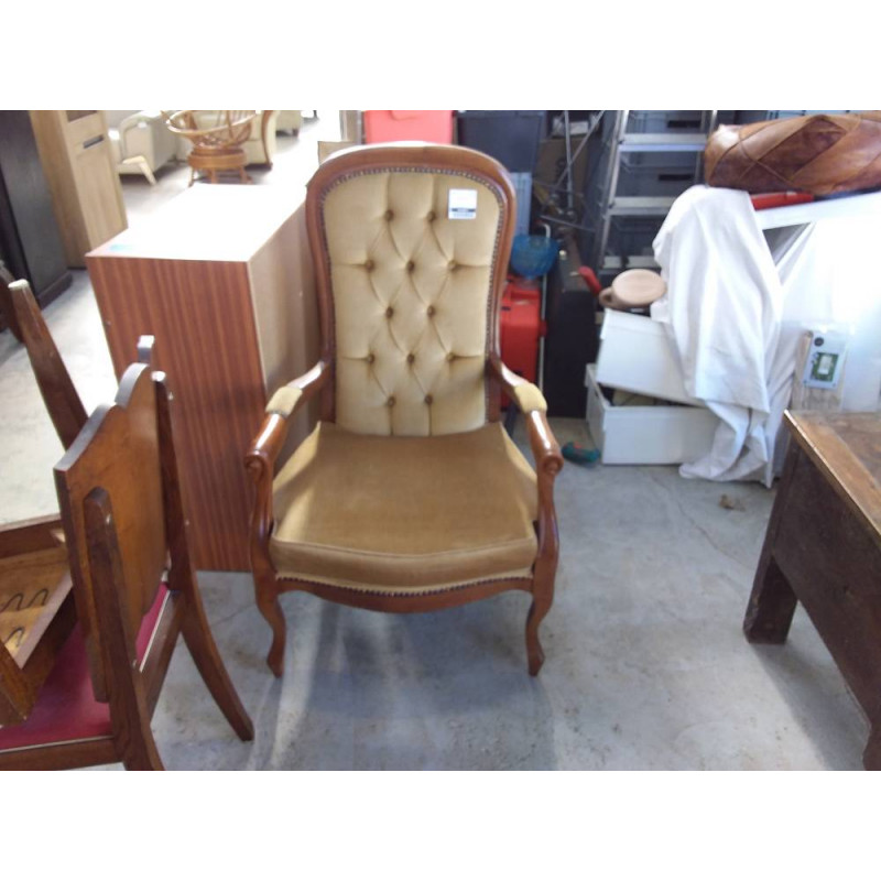 FAUTEUIL JAUNE 