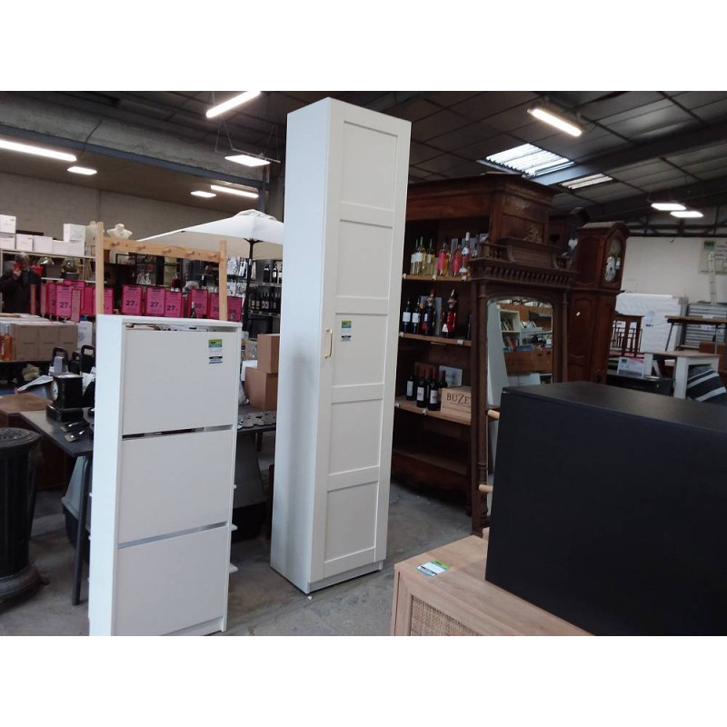 PENDERIE 1 PORTE BLANC 