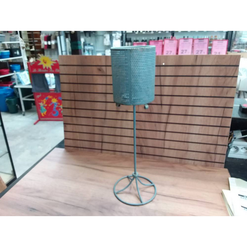 BOUGEOIRE METAL BLEU 