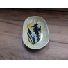 PLAT KELIGOT FAIENCE HIPPOCAMPE