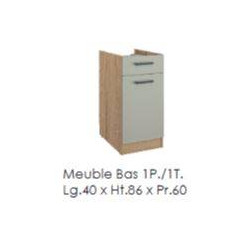 MEUBLE BAS 1 PORTE 1 TIROIR...