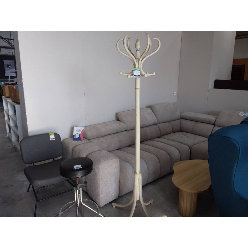 PORTE MANTEAU PERROQUET BLANC