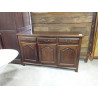 BUFFET BAS 3 PORTES 3 TIROIRS
