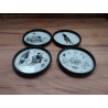 QUATRE DESSOUS DE VERRE TONIMALT