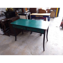 BUREAU VERT ET NOIR