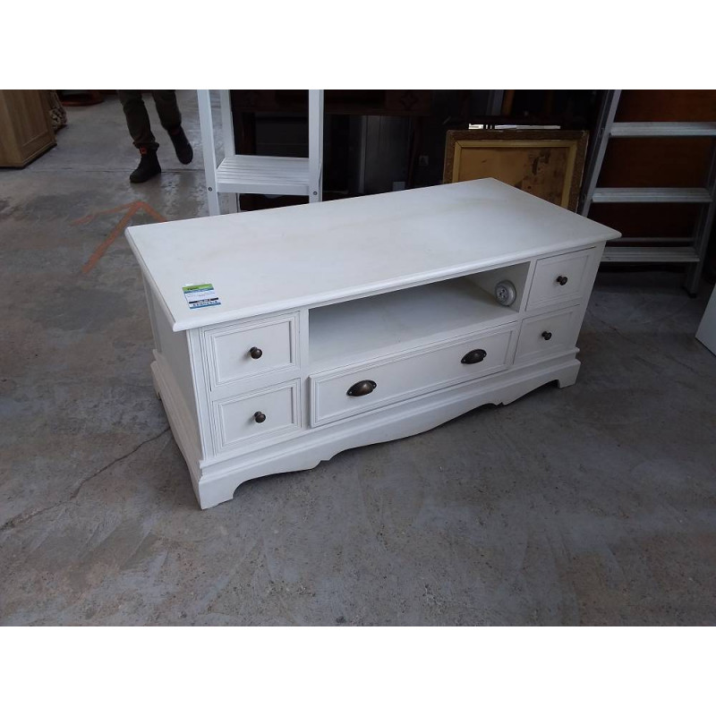 MEUBLE TV BLANC MAISON DU MONDE