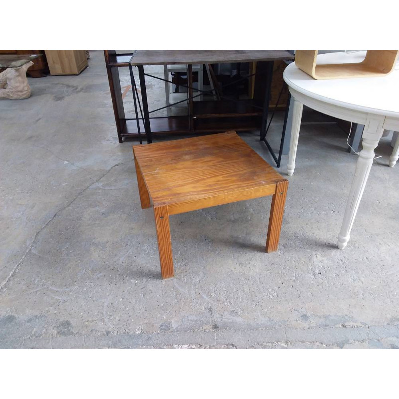 TABLE BASSE CARRE BOIS