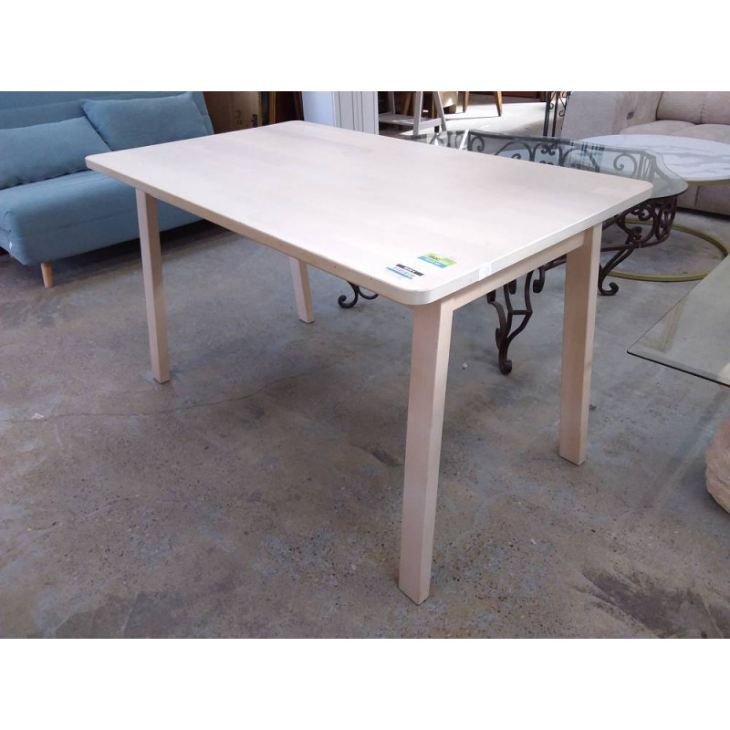 TABLE BOIS BLANCHE