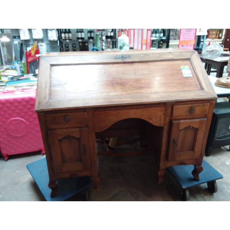 SECRETAIRE ANCIEN 18EME AVEC TIROIR CACHE