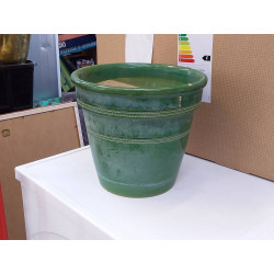 POT DE FLEUR VERT 
