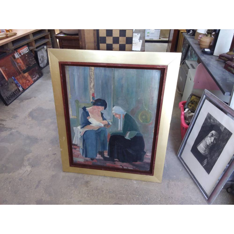 TABLEAU FEMMES BRETONNES
