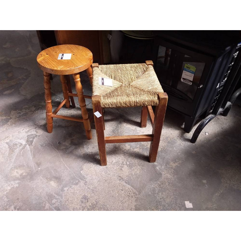 TABOURET PAILLE