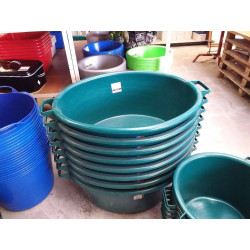 BAQUET OVALE 70 LITRES VERT