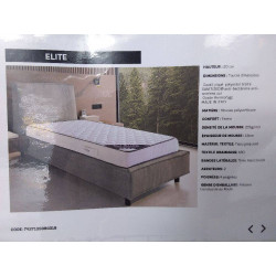 MATELAS ELITE ELEGANCE 20 CM  - 90 X 190 CM