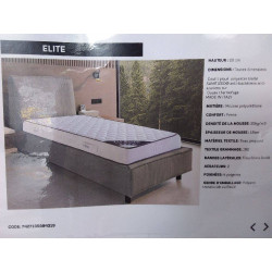MATELAS ELITE ELEGANCE 20 CM - 140 X 190 CM