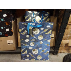 SAC CADEAU GALAXIE 45X33X22 CM