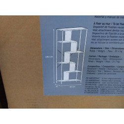 ETAGERE EDISON 80 X 30 X 180 CM