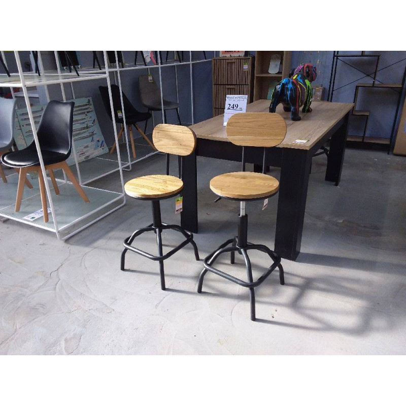 CHAISE DE BAR REGLABLE