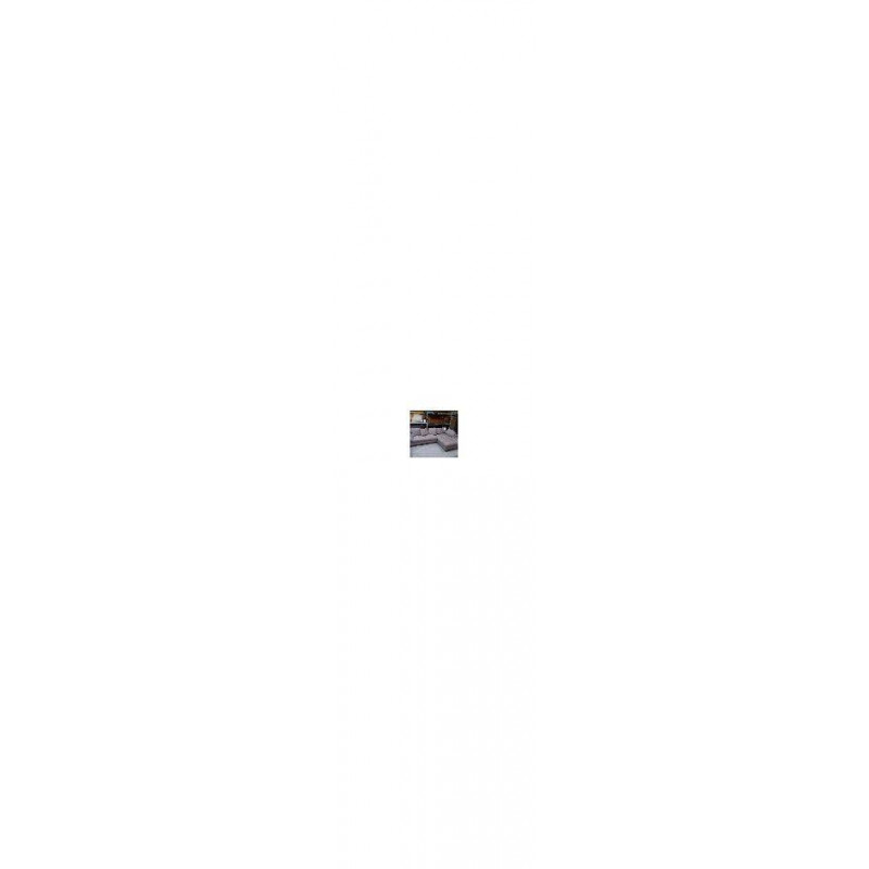 ERICE - CANAPE D\'ANGLE CONVERTIBLE ET COFFRE