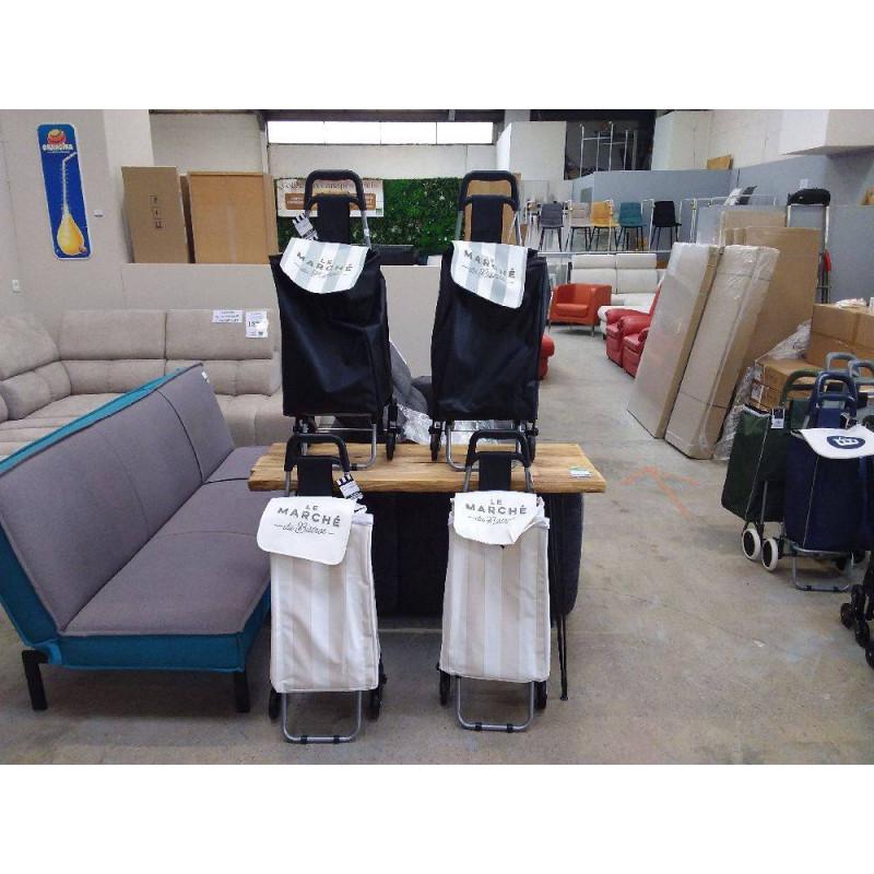 CHARIOT SHOPPING BISTROT 6 ROUES