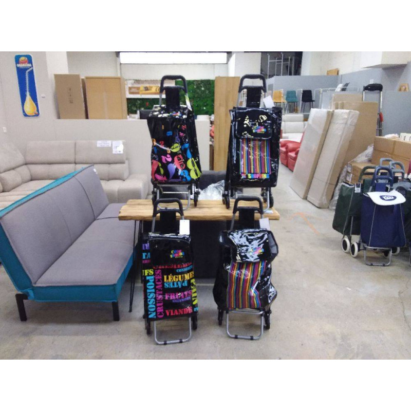 CHARIOT SHOPPING 6 ROUES CODE SHOPPING