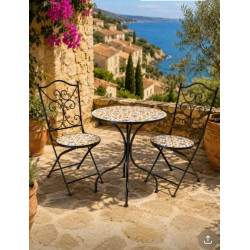 ENSEMBLE TABLE BISTROT ET 2...