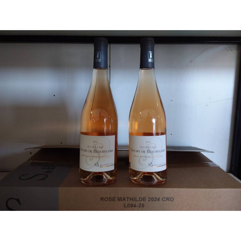 ROSÉ MATHILDE - 2024 - DOMAINE SAVARY DE BEAUREGARD - IGP HERAULT