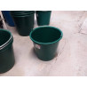 SEAU 10 LITRES ANSE METAL VERT